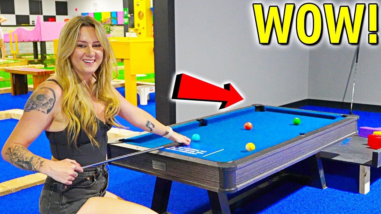 Crazy ONE OF A KIND Mini Golf Course!