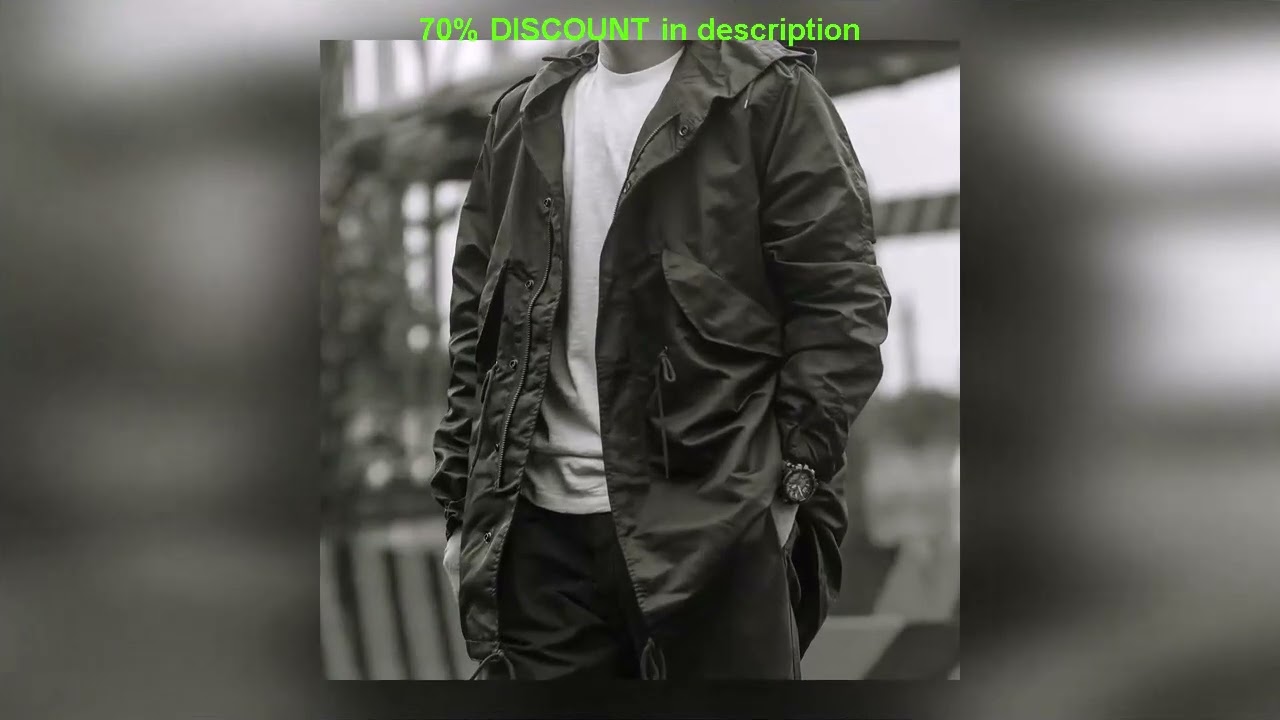 A must-have product! NON STOCK M51 Pie Overcome Jacket, Nylon Fishtail Windbreaker M-51 PARKA Jack