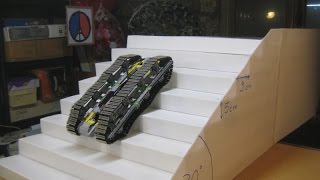 LEGO - Tank Robot stair climber test #2