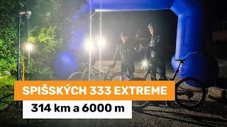 314 km a 6 000 výškových metrov na Spiši - Spišských 333 Extreme