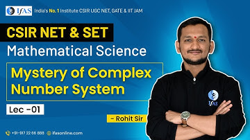 Mystery of Complex Number System with CSIR NET and set Mathematics