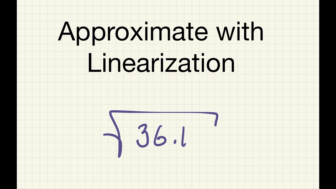 Stop Guessing!  Use Linearization to Approximate Fast