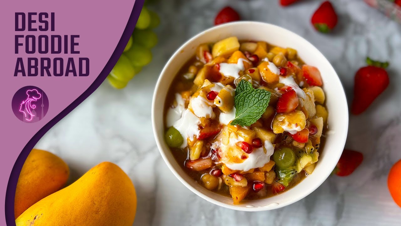 Anarkali Fruit Chaat Recipe | 2020 Ramadan Recipes | Kitchen With Amna - Desi Cooking Recipes