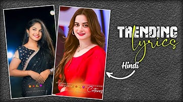 🔥New Trending Hindi Lofi 🔕 Status Editing Alight Motion Video Editing