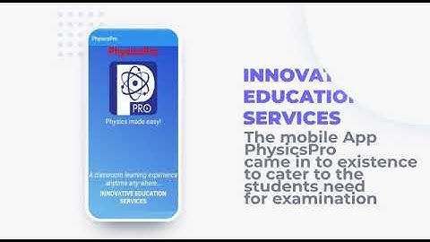 PhysicsPro PROMO VIDEO