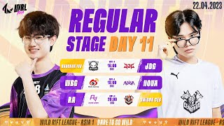 [EN] INV vs JDG | WBG vs NOVA | RA vs CES - REGULAR STAGE DAY 11 WRL ASIA 2023 (BO3)