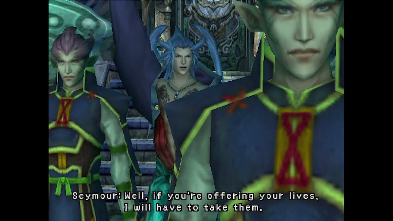 PS2 FFX 4:3 Seymour Confrontation