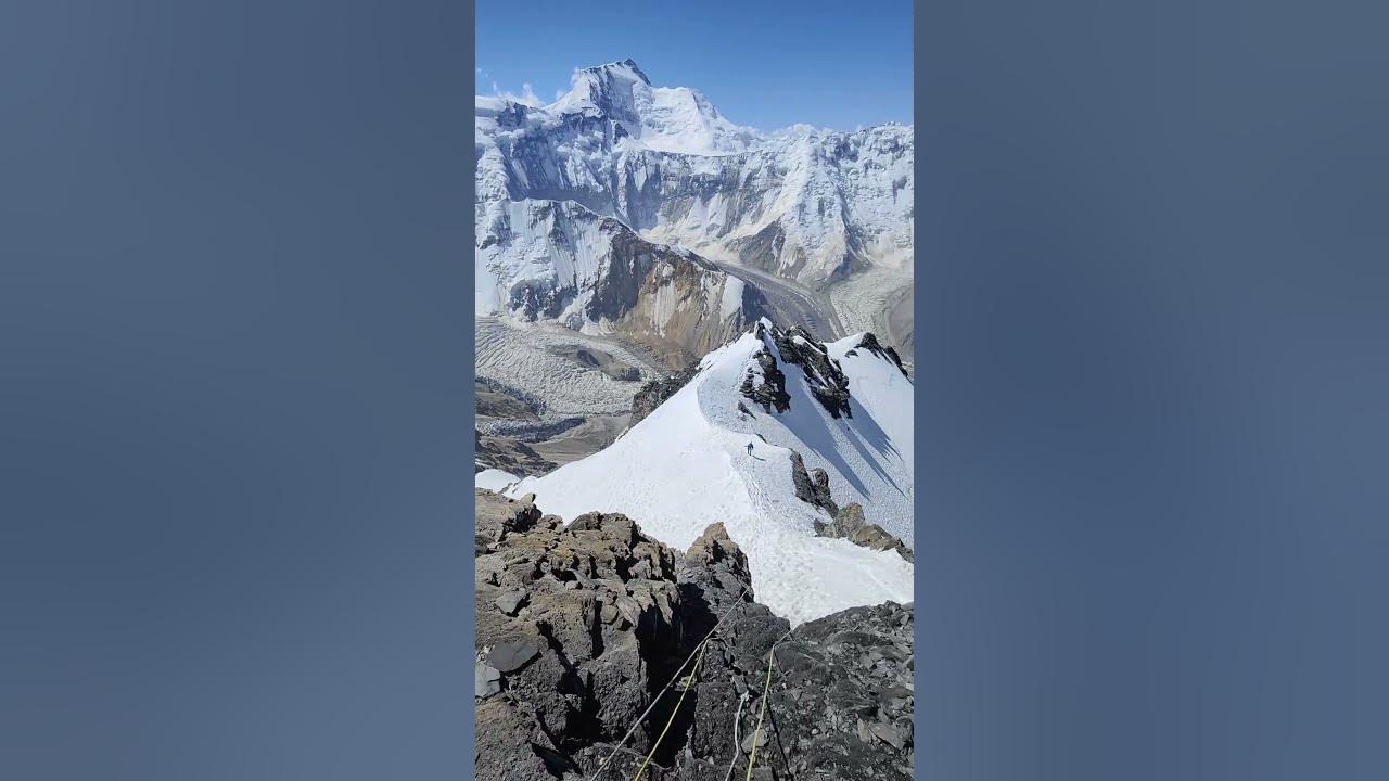 Korzhenevskaya Peak C3 to C2, descent , 2024 august l - YouTube