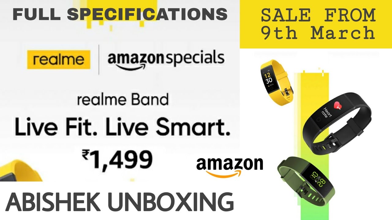realme band specifications
