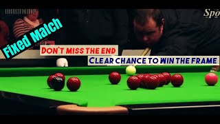 Stephen lee last match fixed frame Vs John Higgins 2012 Premier League screenshot 2