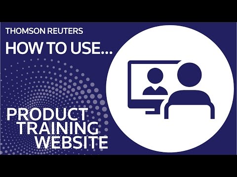 Thomson Reuters Product Training Site