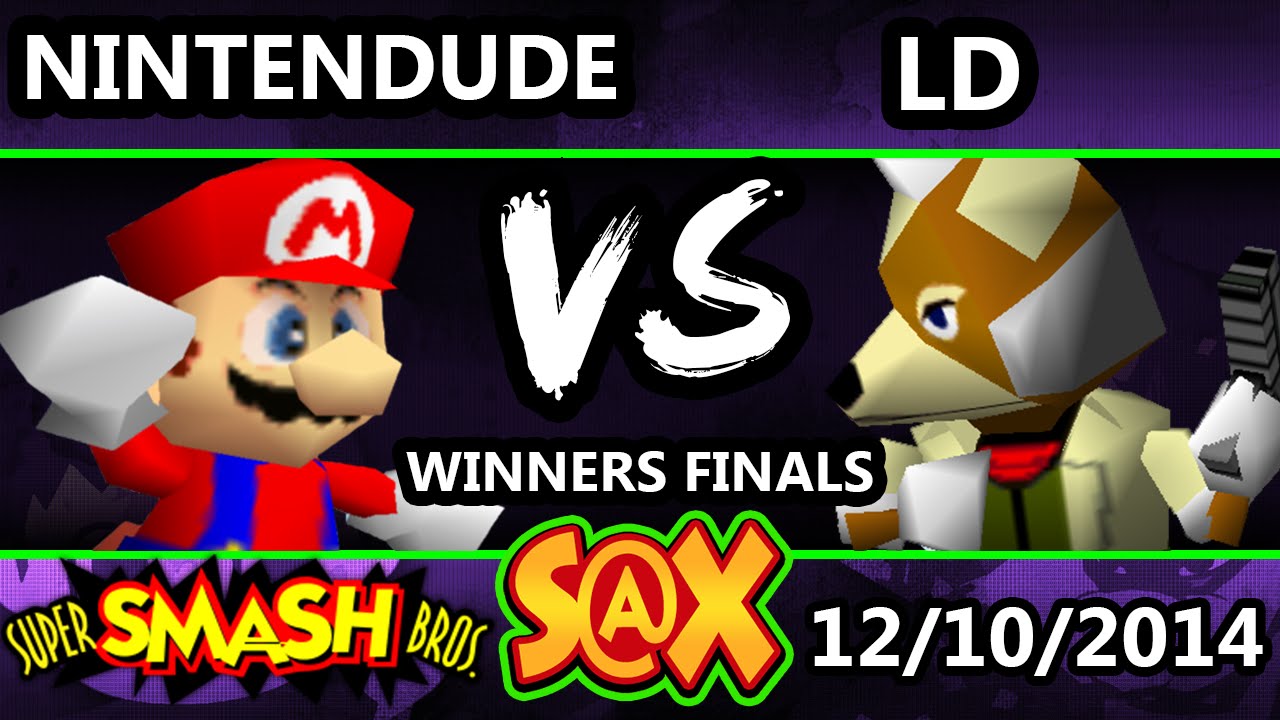 S@X - LD (Fox) Vs. Apex | Nintendude (Mario) SSB64 Winners Finals