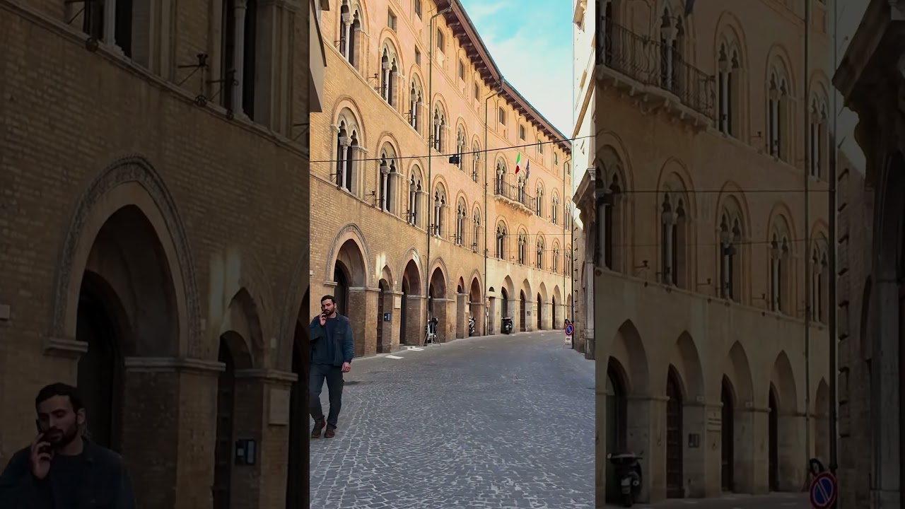 Strolling through the charming streets of Ancona 🇮🇹✨ A perfect mix of history, culture