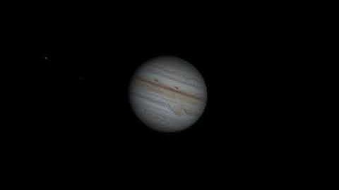 Jupiter Animation - Explore Scientific ED152CF - ZWO ASI120MC-S