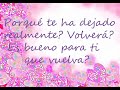 ⚡💔PORQUÉ TE HA DEJADO? VOLVERÁ? TE CONVIENE QUE VUELVA? TAROT INTERACTIVO AMOR