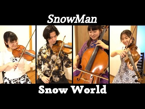 【弦楽四重奏再現】 SnowMan『Snow World』#演奏してみた