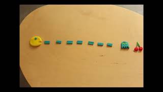 Stop Motion Pacman 👾🕹️ 🍒 