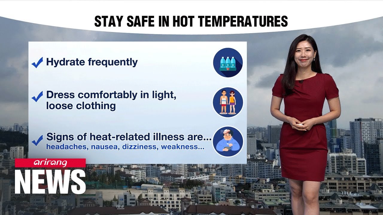 [Weather] Searing heat wave across Korea - YouTube