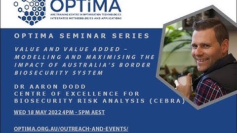 Value and value added –modelling and maximising the impact of Australia’s border biosecurity system.