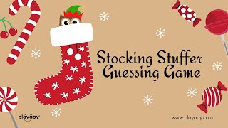 STOCKING STUFFER GUESSING GAME | Hidden Picture Handwriting Exercise | Virtual Christmas Game