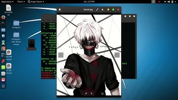Steghide hiding data behind an image - Kali Linux