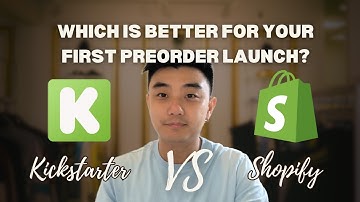 SHOULD YOU Use Kickstarter or Shopify for Your FIRST Product Launch? A Beginner