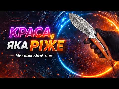 Мисливський ніж Перо 2-873  сталь 50х14мф (KN1178), видео 1