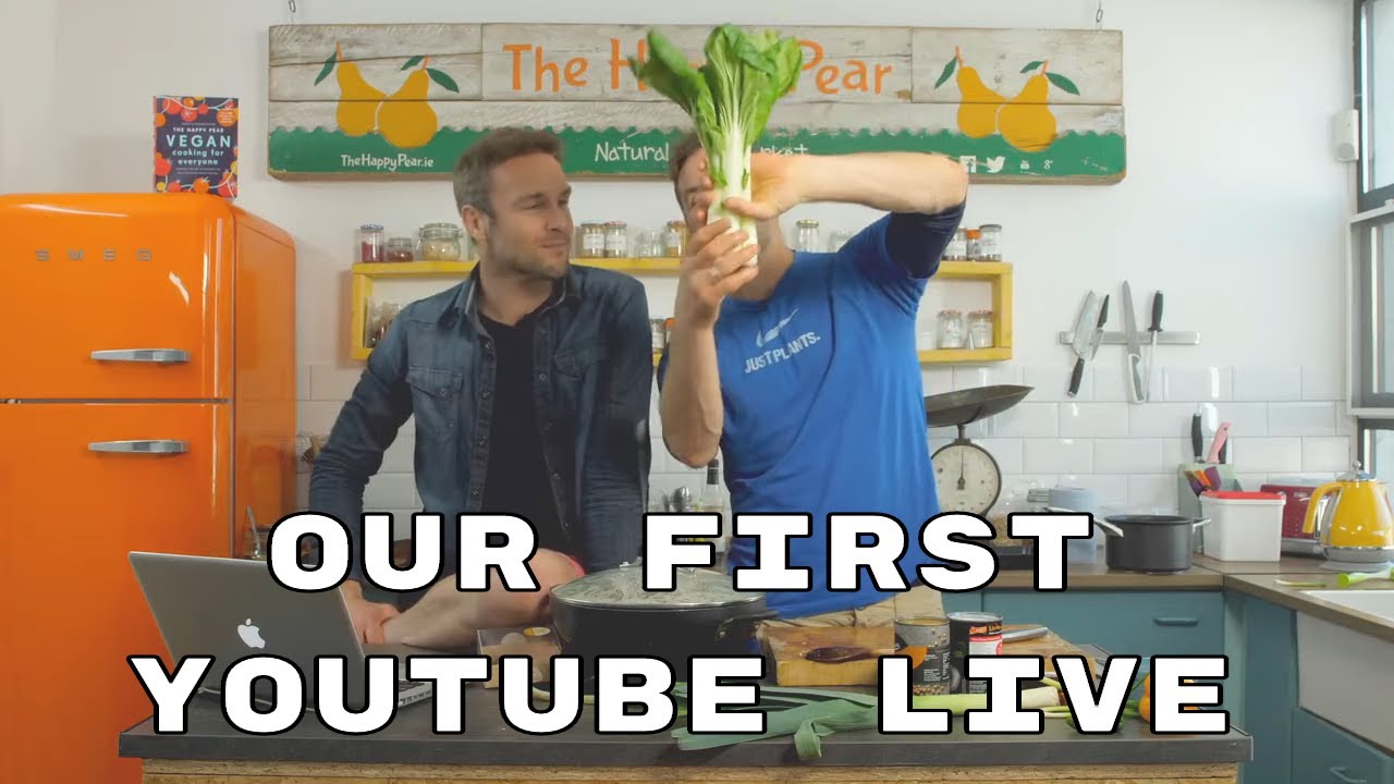 Our first YouTube live stream   Cook along and AMA