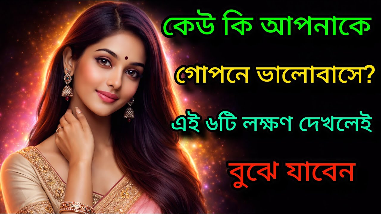 কেউ কি আপনাকে গোপনে ভালোবাসে? এই ৬টি লক্ষণ দেখলেই বুঝে যাবেন ।#গোপনভালোবাসা #LovePsychology 