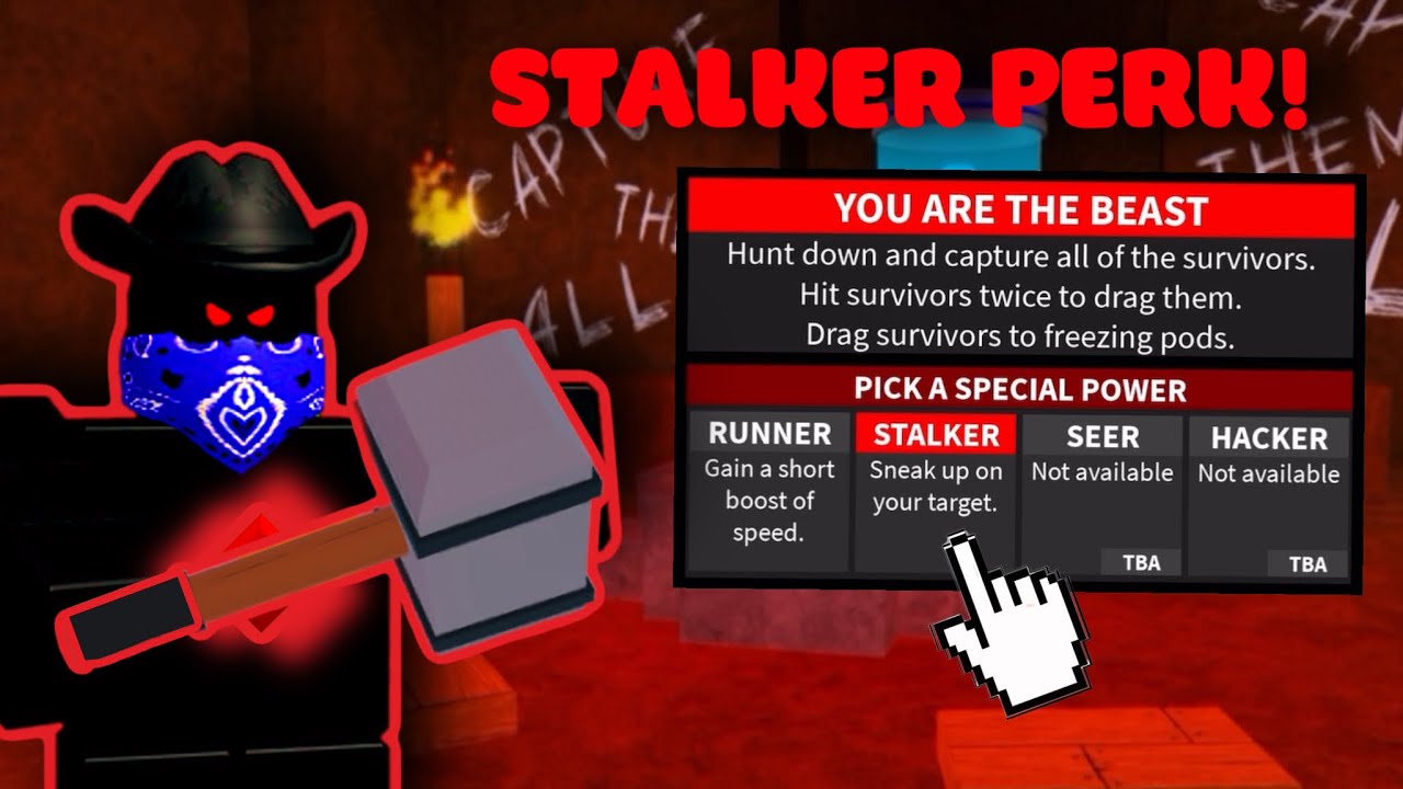 The NEW STALKER PERK is AMAZING.. (Flee the Facility) - YouTube