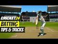 Cricket 24 batting tips  tricks