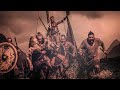 Viking music  with axe and sword