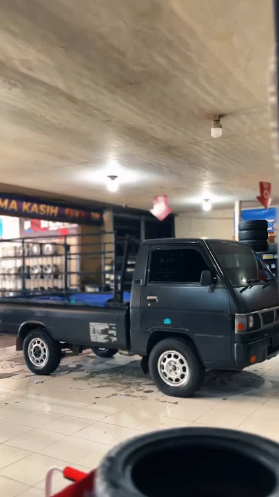 HASIL MOBIL L300 PASANG VELG HSR KLG R14 #hsrkenjeran #hsrwheel #l300