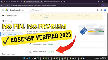 Verify AdSense Without PIN 2025 – Payment on Hold Problem Solved!