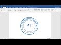 Create and Make Logo in MS Word