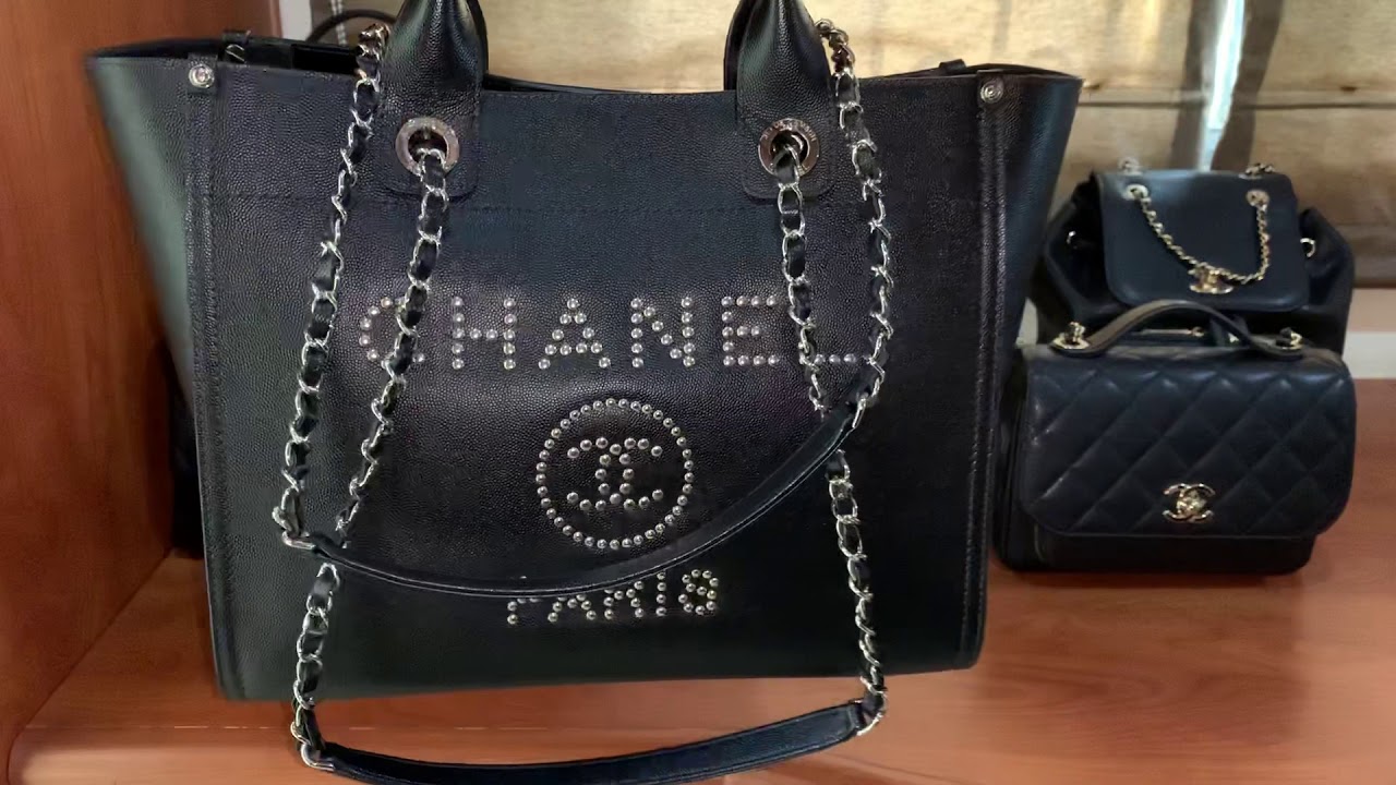 Chanel Deauville Studded Tote Bag Review 