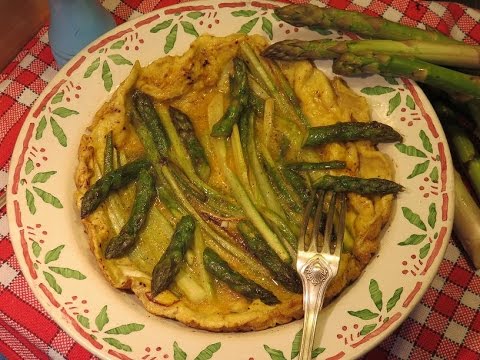 Vidéo: Comment Faire Une Omelette Avec Des Asperges Fraîches Et De La Mozzarella