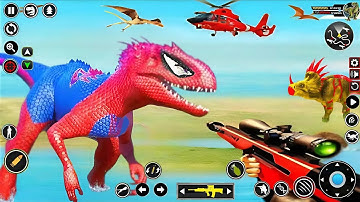 Real Dinosaur Game 3D – Dino Hunting Gun Game – Android Gameplay