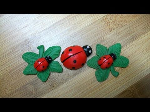 ladybug clay model
