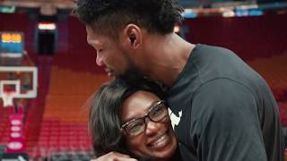 A family surprise brings Chris Silva to tears