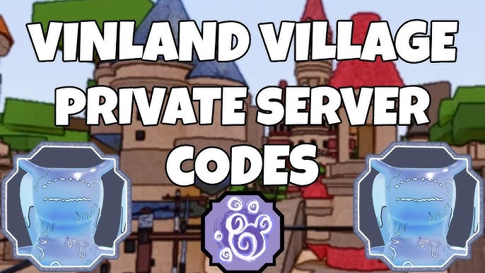 Vinland Private Server Codes For Shindo Life