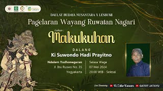 Wayang Ruwatan Nagari Ki Suwondo Hadi Prayitno - Makukuhan
