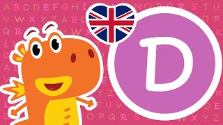 Вивчаємо слова англійською мовою на літеру "D", Англійська для дітей, English alphabet for kids