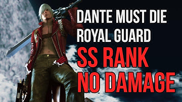 Devil May Cry 3 HD - True Style Royal Guard - Dante Must Die