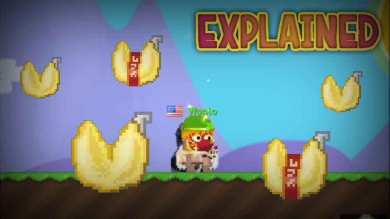 Difference Between Lucky And Normal Fortune Cookie | Growtopia