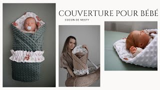 Comment coudre une couverture, coudre une couverture pour bébé,  diy blanket for newborn