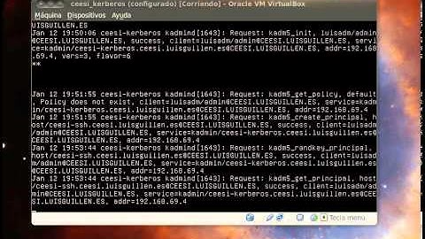 KB02 Configuración servicio SSH con autenticación Kerberos