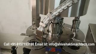 Rotary Bottle Screw Capper Machine | Four Head Screw Capping Machine |Shiv Shakti Machtech