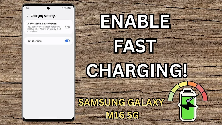How to Enable Fast Charging on Samsung Galaxy M16 5G | Speed Up Battery Charging in 2025!