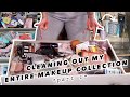 HUGE HOT MESS MAKEUP DECLUTTER/ORGANIZATION! | PART 1